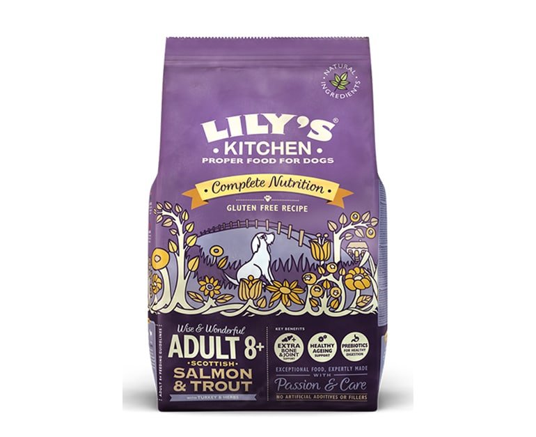 Lily's Kitchen Adult 8+ Salmon & Trout For Dogs (1KG) - Aytac Foods