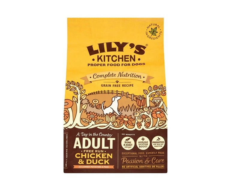 Lily's Kitchen Adult Chicken & Duck Dry Dog Food (1KG) - Aytac Foods