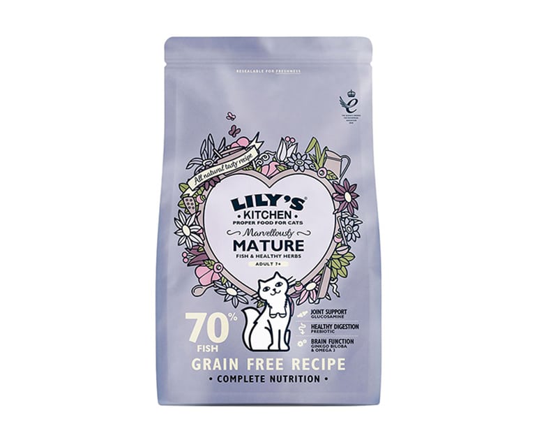 Lily's Kitchen Marvellously Mature Dry Cat Food (800G) - Aytac Foods