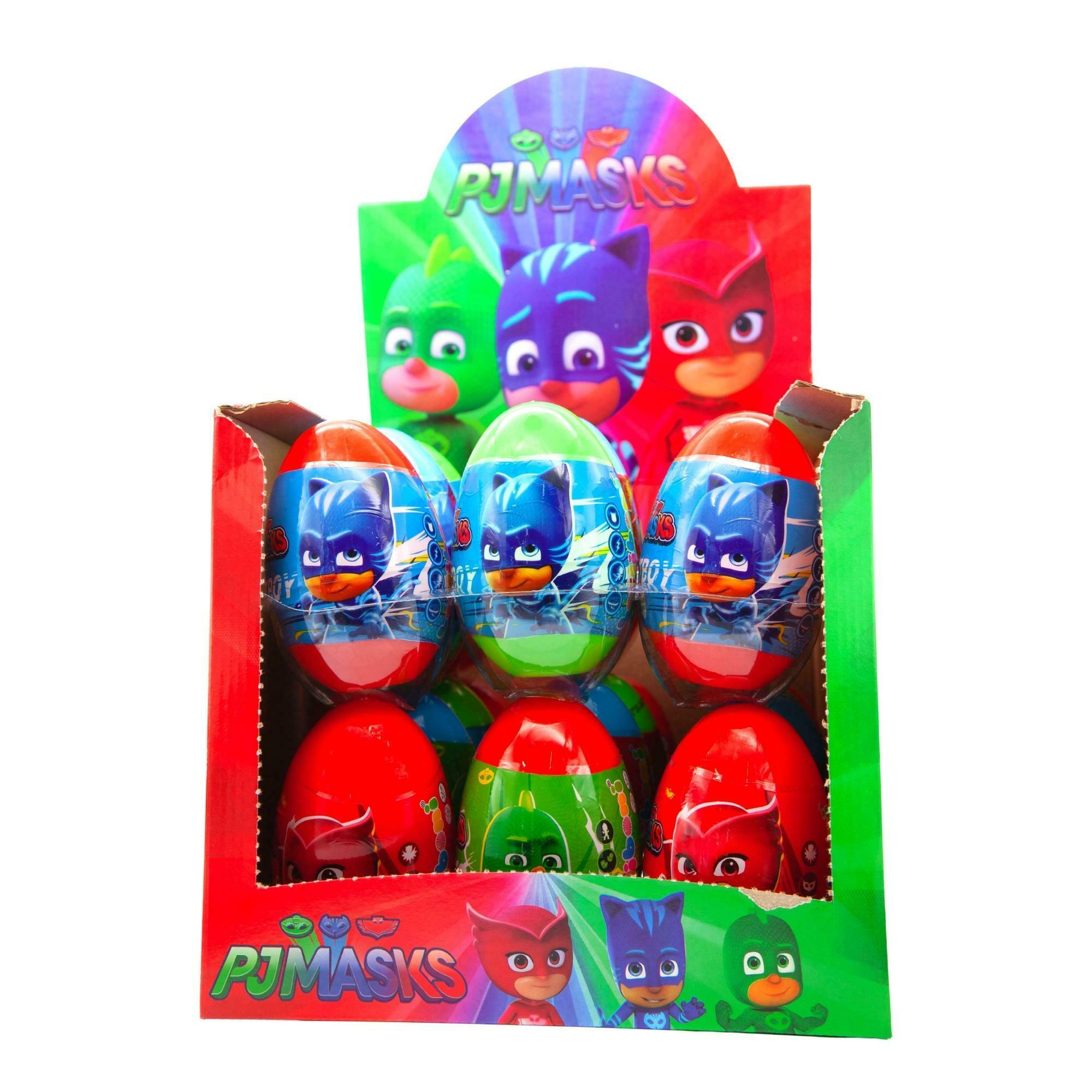 Lolliboni Pj Masks Surprise Egg (4 Gr X 24 Pcs) - Aytac Foods