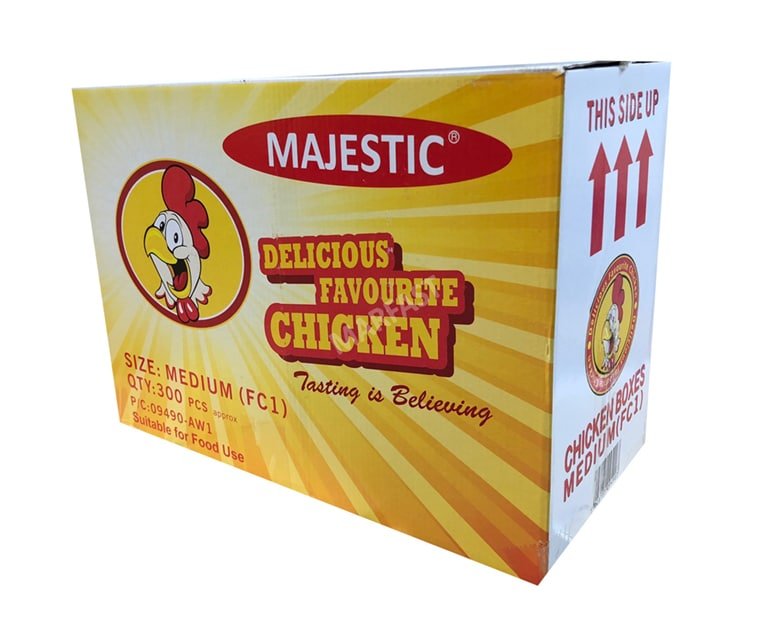 Majestic Medium Fc1 Chicken Boxes Medium Fc1 - Aytac Foods