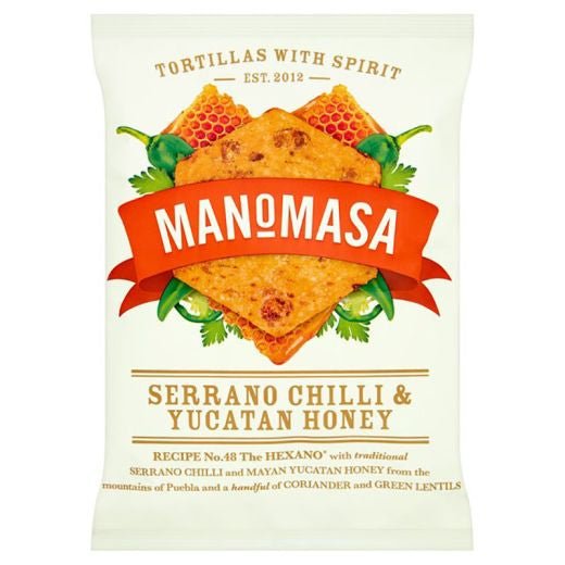 Manomasa Serrano Chilli & Yucatan Honey- 140Gr - Aytac Foods