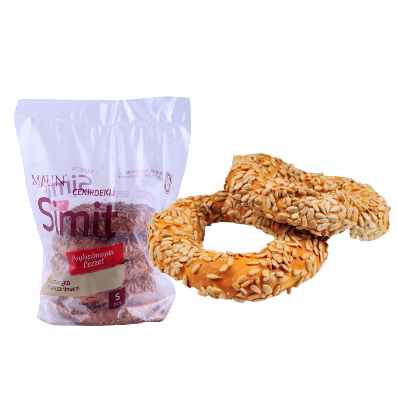 Maun Cekirdekli Simit Bagel With Seed (880G) - Aytac Foods