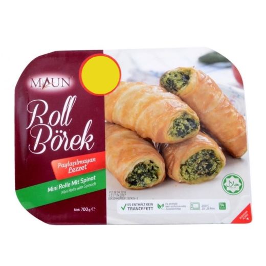 Maun Spinach Roll Ispanakli Rulo Tepsi (500G) - Aytac Foods