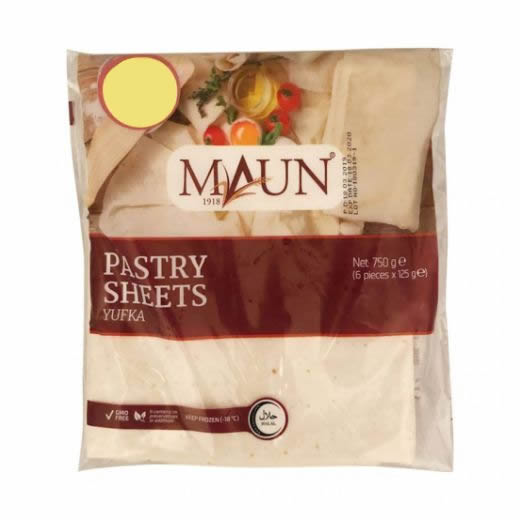 Maun Yufka 6 Pastry Sheets (750G) - Aytac Foods
