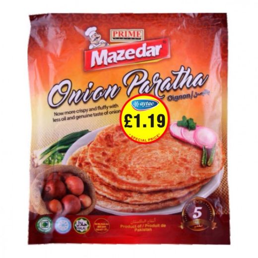 Mazedar Onion Paratha (3PCS) - Aytac Foods