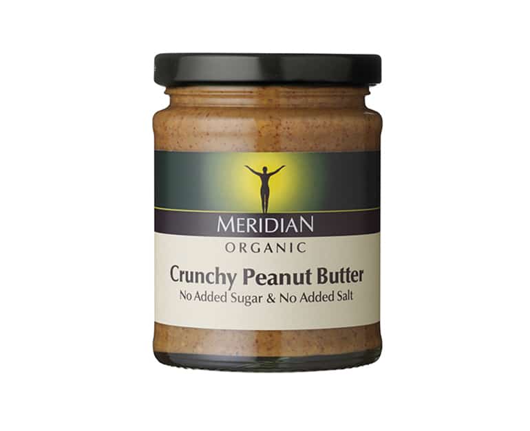 Meridian Organic Crunchy Peanut Butter, 100% 280G - Aytac Foods