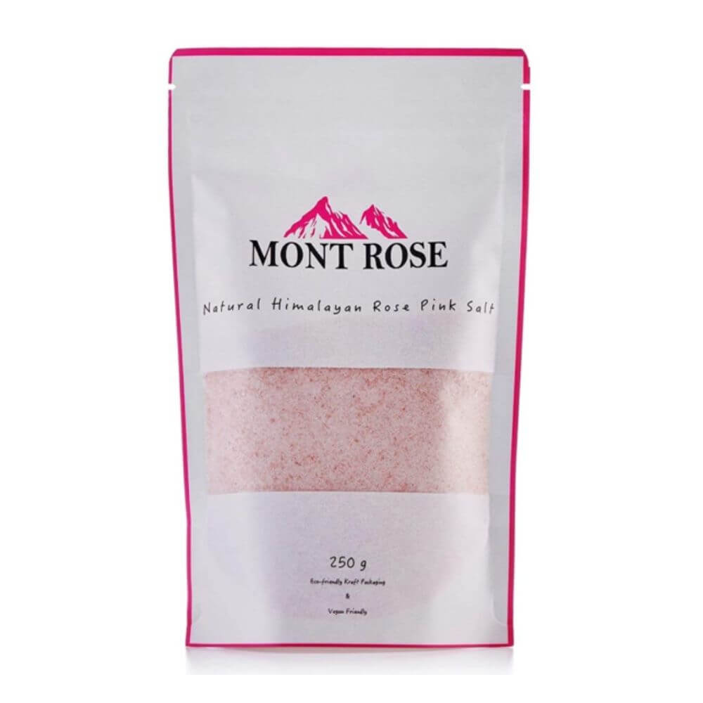 Mont Rose Natural Himalayan Rose Pink Salt (250G) - Aytac Foods