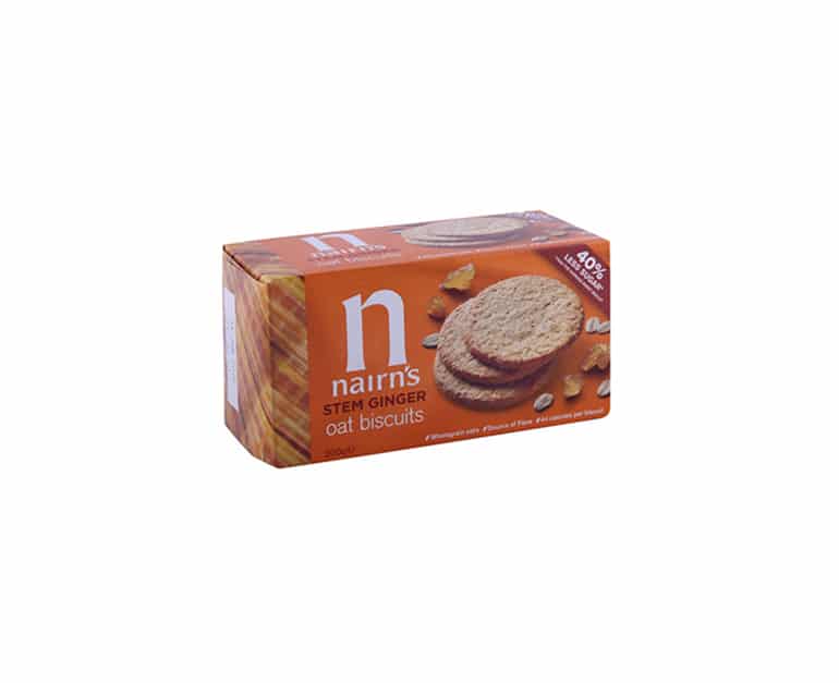 Nairn's Stem Ginger Biscuits (200G) - Aytac Foods