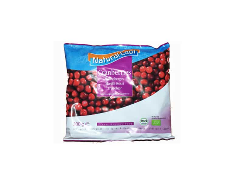 Natural Cool Organic Cranberries (300G) - Aytac Foods