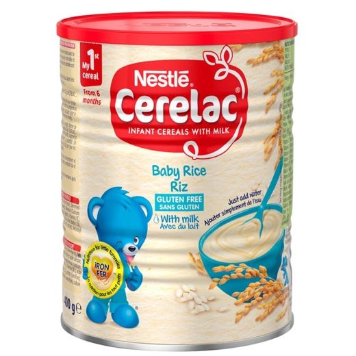 Nestle Cerelac Baby Rice & Milk (400G) - Aytac Foods