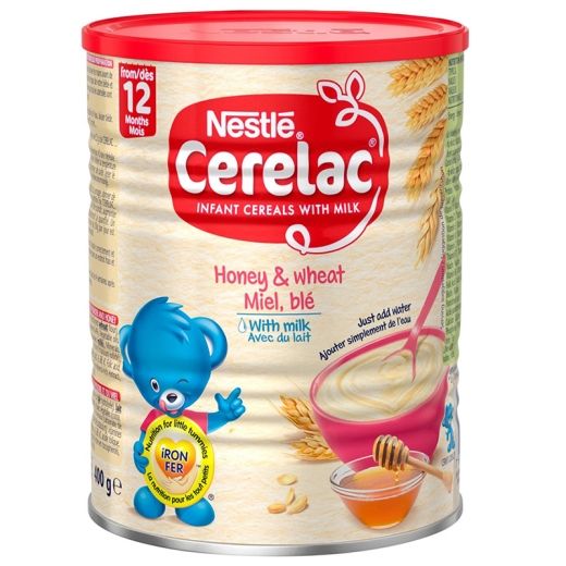 Nestle Cerelac Honey & Wheat Milk (400G) - Aytac Foods