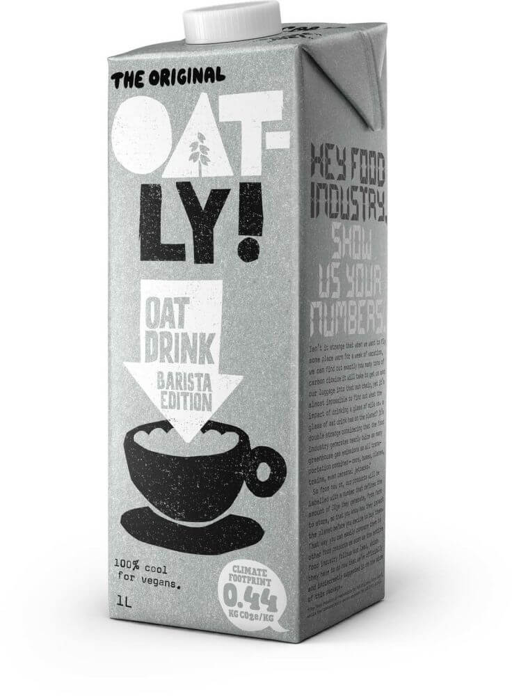 Oatly Oat Drink Foamable Barista Edition (1L) - Aytac Foods