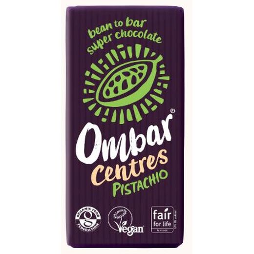 Ombar Pistachio Centre Bar - 35Gr - Aytac Foods