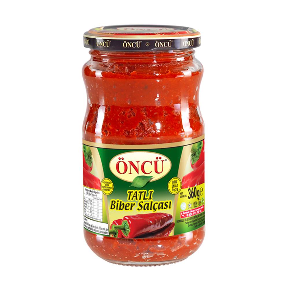 Oncu Mild Pepper Paste (360G) - Aytac Foods