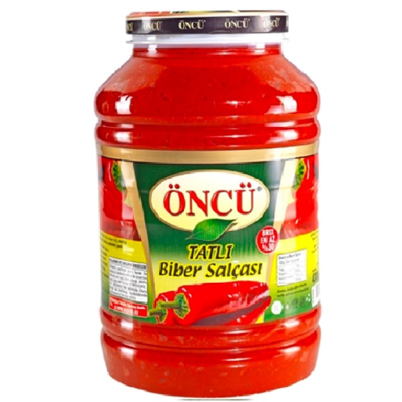 Oncu Pepper Paste Sweet (4300G) - Aytac Foods