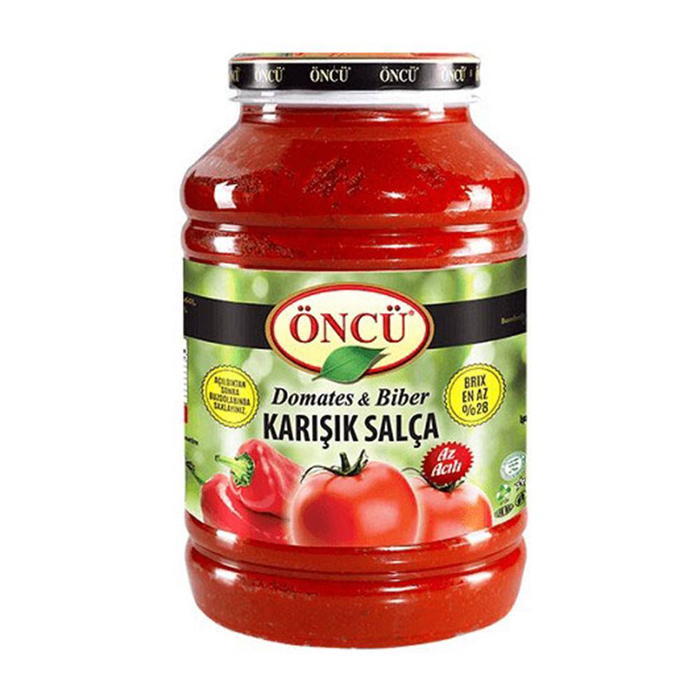 Oncu Tomato-Pepper Mix Paste (4300G) - Aytac Foods