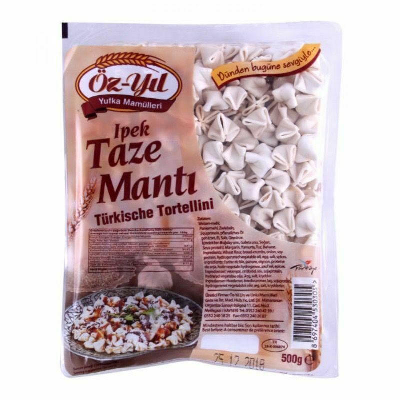 Oz Yil Taze Manti (Turkish Dumplings) (500G) - Aytac Foods