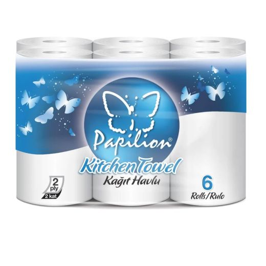 Papilion Kitchen Towel 6''Li (6X4) (6) - Aytac Foods