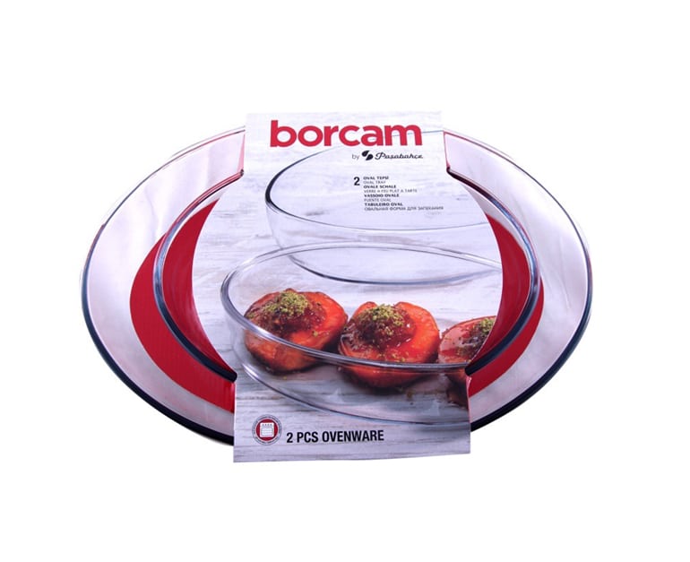 Pasabahce Borcam Set Oval 2*Set - Aytac Foods