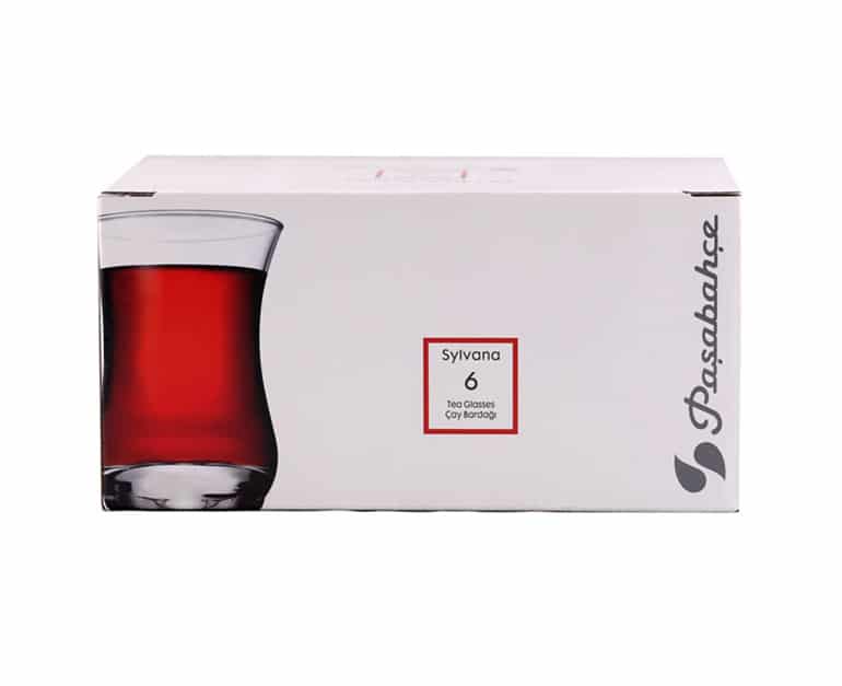 Pasabahce Silvana Plain Tea Glass (6 pcs) - Aytac Foods