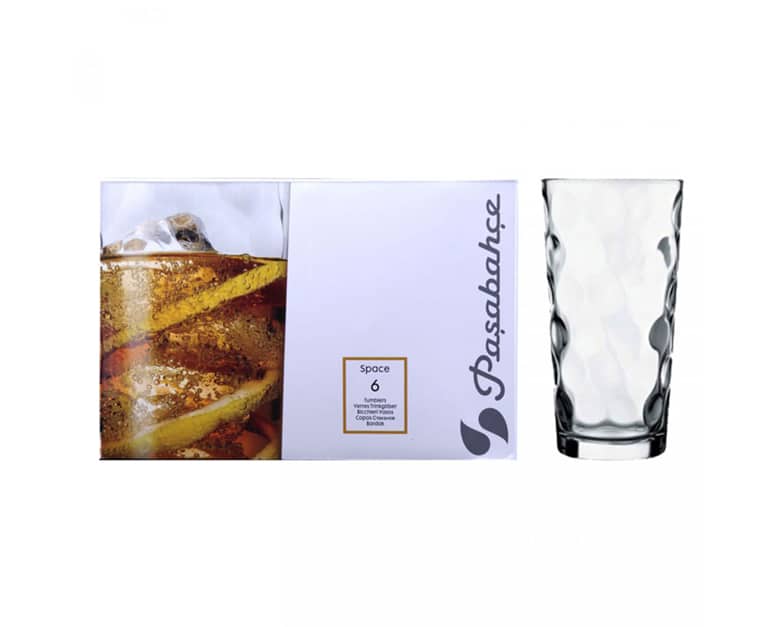 Pasabahce Space Long Glass 6Pack - Aytac Foods