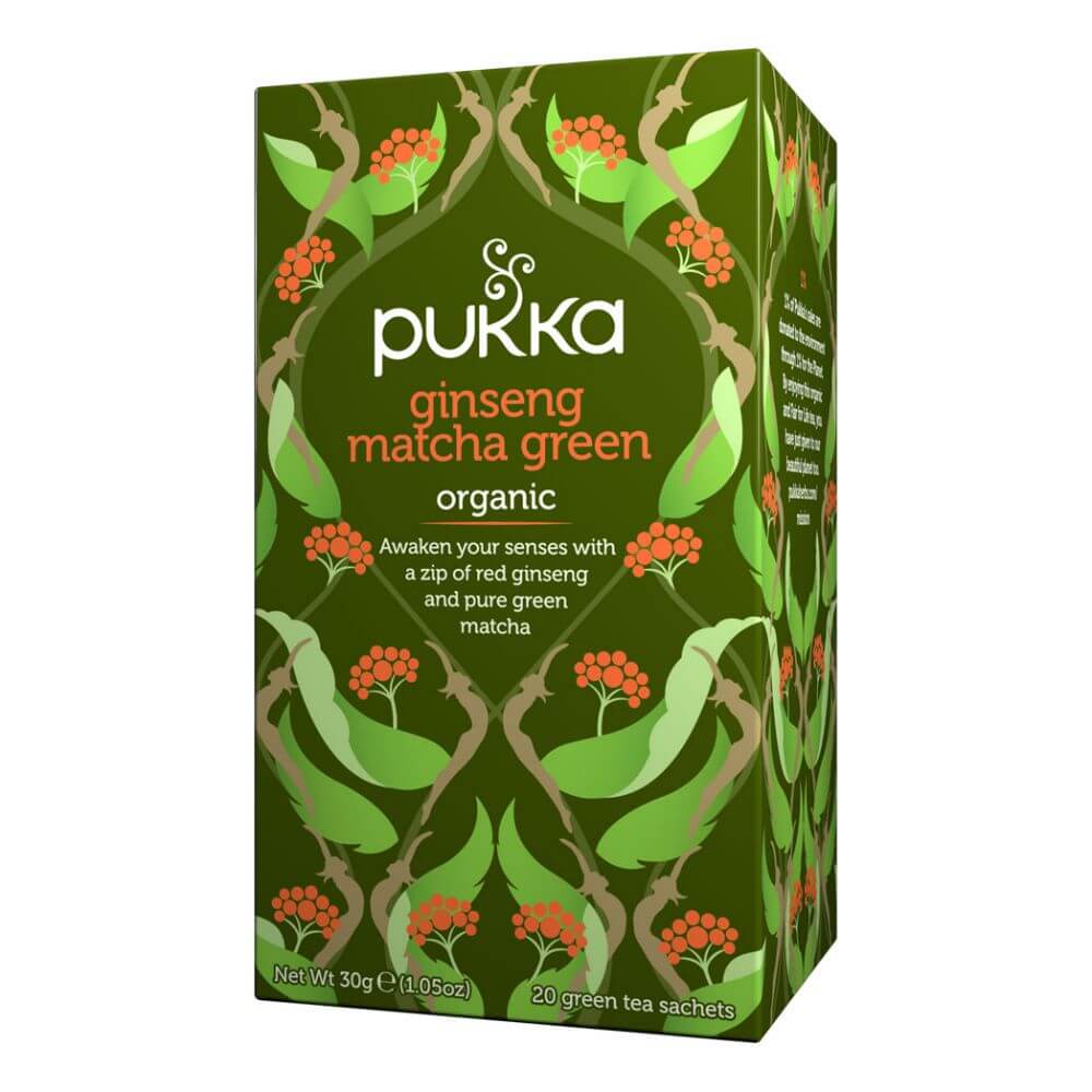 Pukka Organic Ginseng Matcha Green Tea (30G) - Aytac Foods