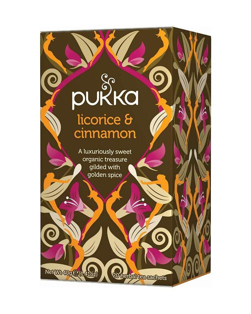Pukka Organic Liquorice & Cinnamon Tea (38G) - Aytac Foods
