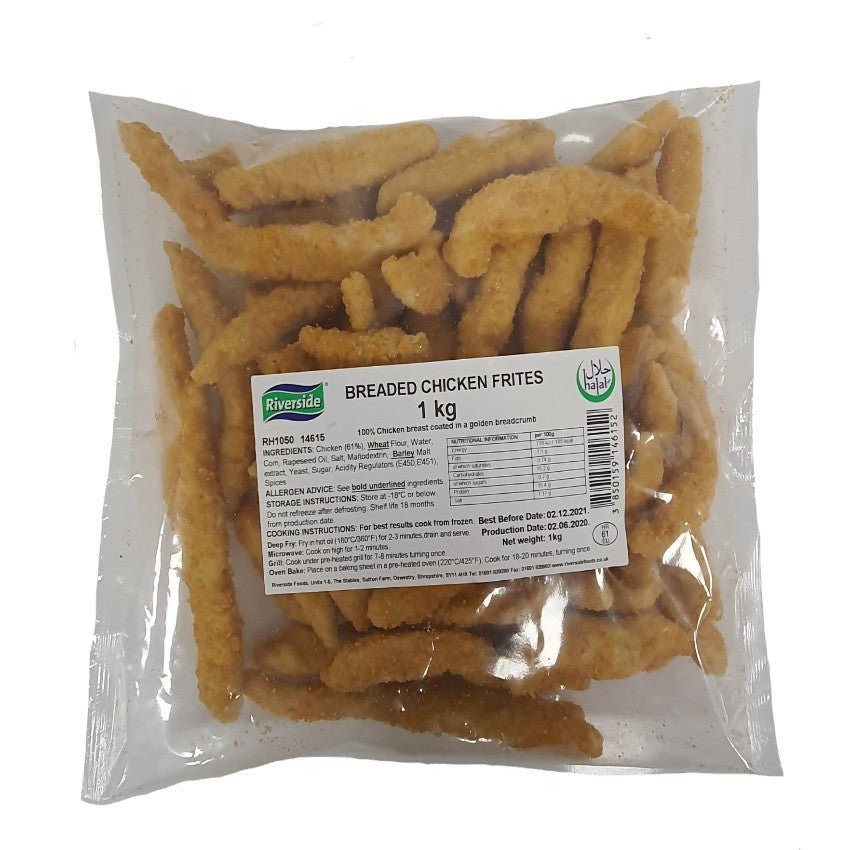 Riverside Breaded Chicken Frites (1KG) - Aytac Foods
