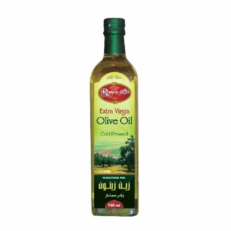 Riviere D Or Extra Virgin Olive Oil Glass (750ml) - Aytac Foods