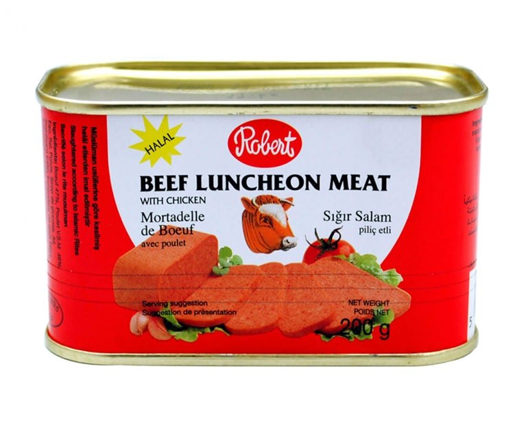 Robert Beef Luncheon Meat With Chicken (200G) - Aytac Foods