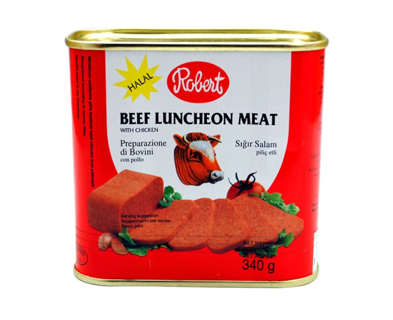 Robert Beef Luncheon Meat With Chicken (340G) - Aytac Foods