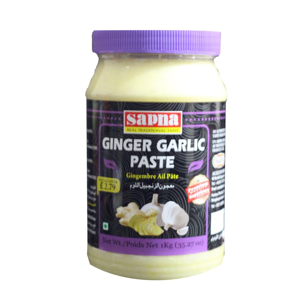 Sapna Ginger Garlic Paste (1KG) - Aytac Foods