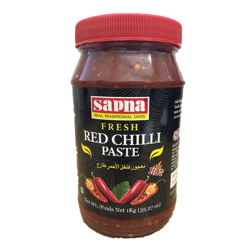 Sapna Red Chilli Paste (1KG) - Aytac Foods