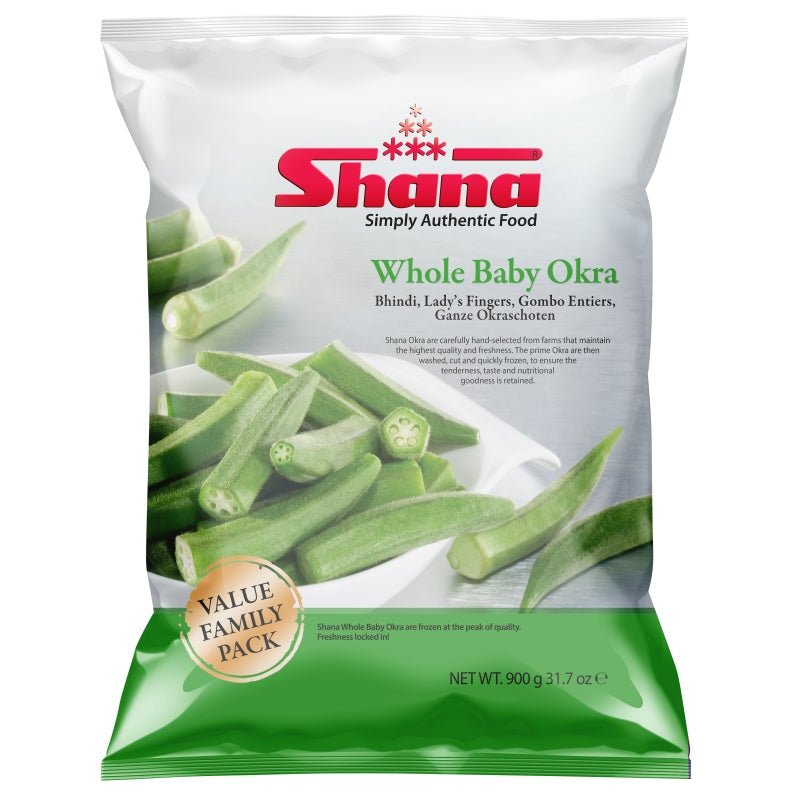 Shana Okra Whole Multi Pack (900G) - Aytac Foods