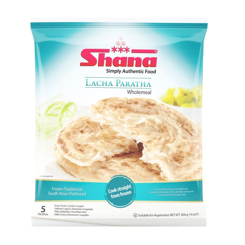 Shana Wholemeal Lacha Paratha (400G) - Aytac Foods