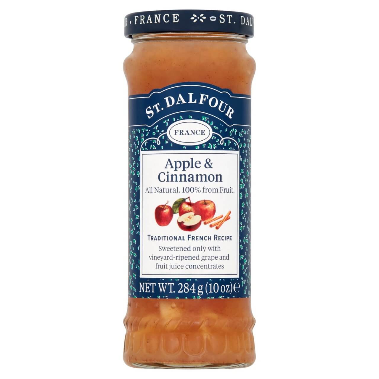 St. Dalfour Apple & Cinnamon Spread Jam (284G) - Aytac Foods