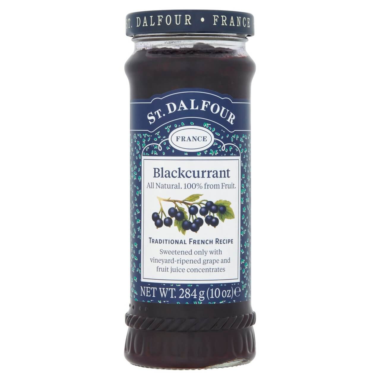 St. Dalfour Blackcurrant Spread Jam (284G) - Aytac Foods