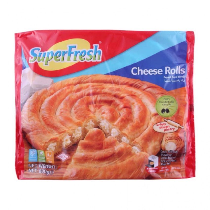 Superfresh Cheese Roll - Peynirli Tepsi Boregi (800G) - Aytac Foods