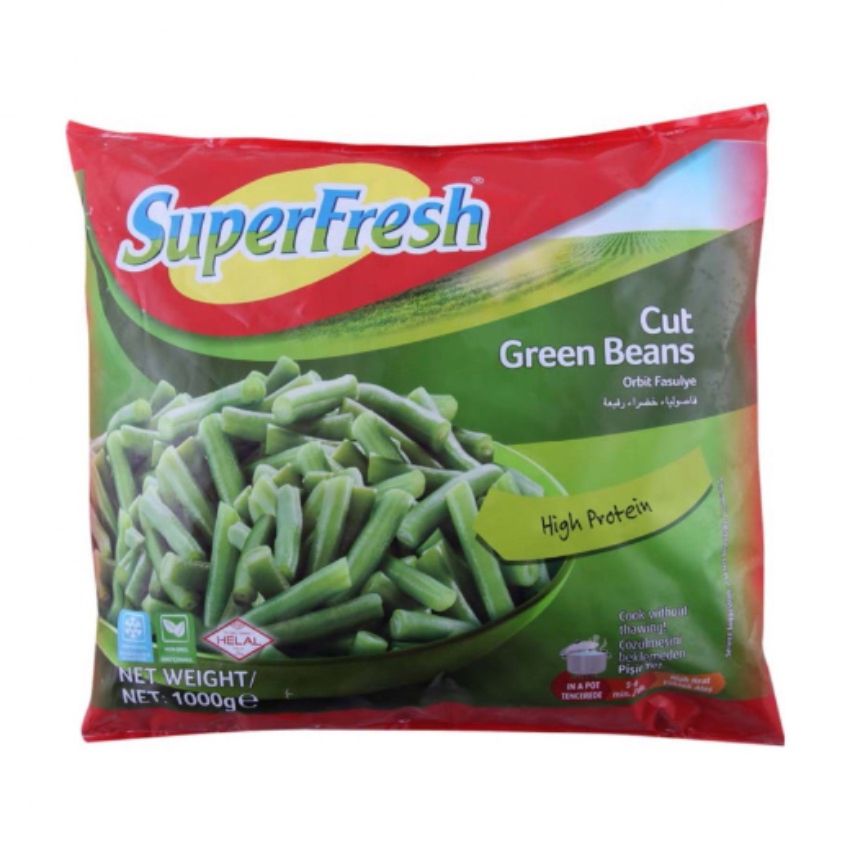 Superfresh Cut Green Beans - Orbit Fasulye (1000G) - Aytac Foods