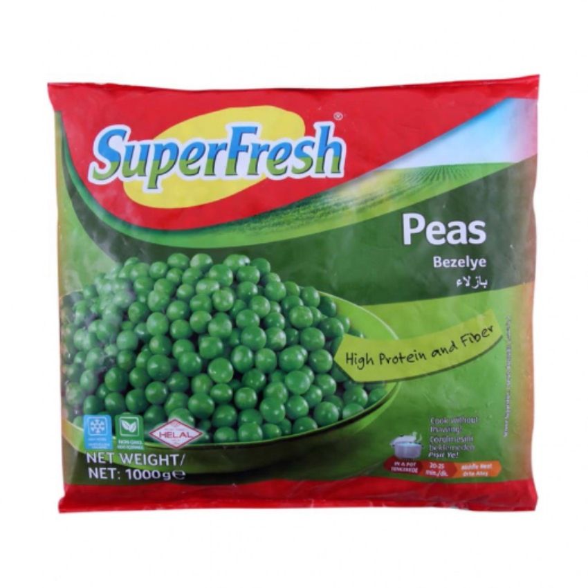 Superfresh Garden Peas - Bezelye (1000G) - Aytac Foods
