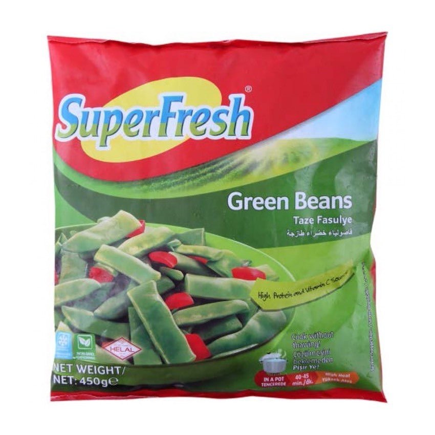 Superfresh Green Beans Aysekadin Taze Fasulye (450G) - Aytac Foods