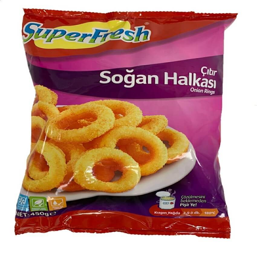 Superfresh Onion Rings (450G) - Aytac Foods
