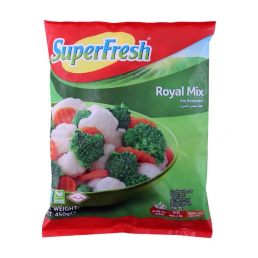 Superfresh Royal Mix - Kis Sebzeleri (450G) - Aytac Foods
