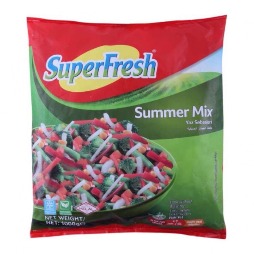 Superfresh Summer Mix - Yaz Sebzeleri (1000G) - Aytac Foods