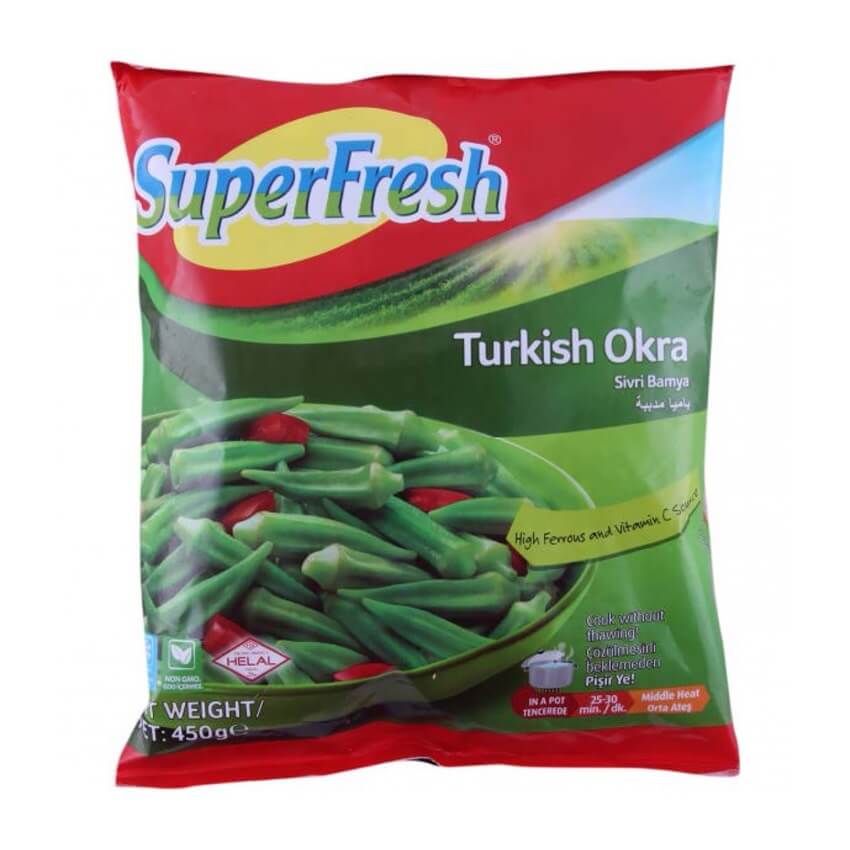 Superfresh Turkish Okra (450G) - Aytac Foods