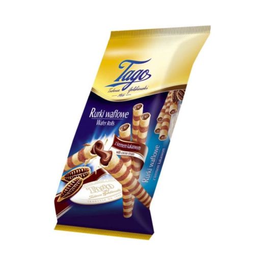 Tago Cocoa Wafer Rolls (150G) - Aytac Foods