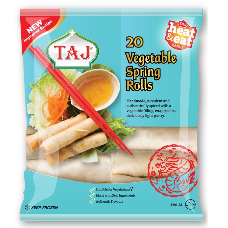 Taj Catering Spring Rolls (20pc X 12) - Aytac Foods