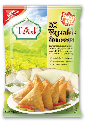 Taj Family Pack Veg Samosa (50PC X 4) - Aytac Foods