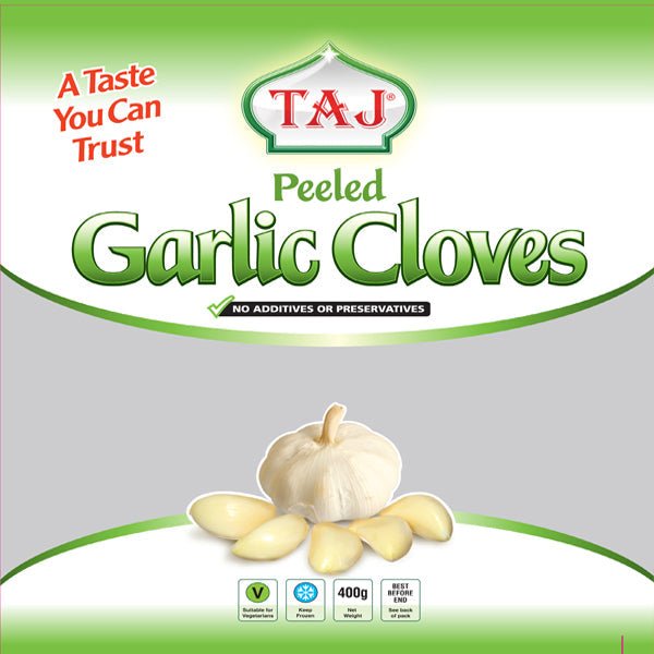 Taj Garlic Cloves (400G) - Aytac Foods